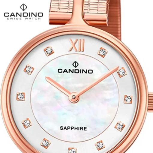 Candino Damenuhr Edelstahl roségold Candino Elegance Armbanduhr UC4645/2
