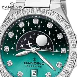 Candino Damenuhr Edelstahl silber Candino Elegance Armbanduhr UC4760/2