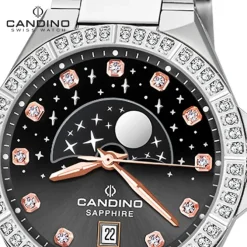 Candino Damenuhr Edelstahl silber Candino Elegance Armbanduhr UC4760/4