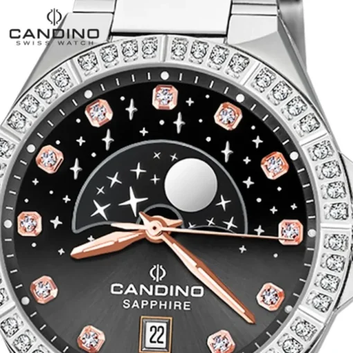 Candino Damenuhr Edelstahl silber Candino Elegance Armbanduhr UC4760/4