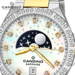 Candino Damenuhr Edelstahl silber gold Candino Elegance Armbanduhr UC4761/1