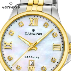 Candino Damenuhr Edelstahl silber gold Candino Elegance Armbanduhr UC4767/1