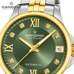 Candino Damenuhr Edelstahl silber gold Candino Automatik Armbanduhr UC4771/4