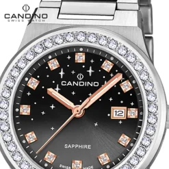 Candino Damenuhr Edelstahl silber Candino Elegance Armbanduhr UC4749/4