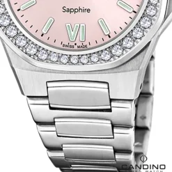 Candino Damenuhr Edelstahl silber Candino Elegance Armbanduhr UC4753/3
