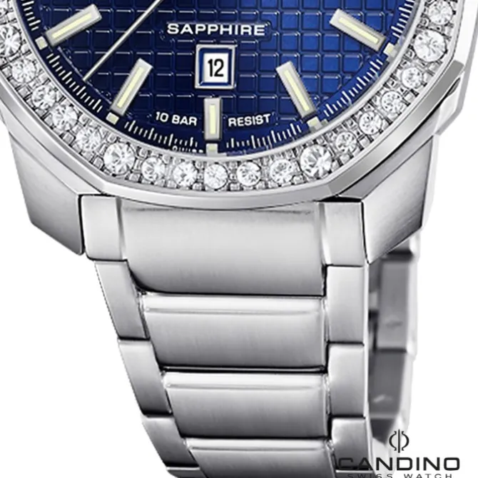Candino Damenuhr Edelstahl silber Candino Elegance Armbanduhr UC4756/4