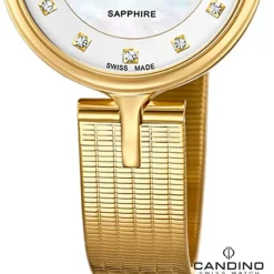 Candino Damenuhr Edelstahl gold Candino Elegance Armbanduhr UC4644/2