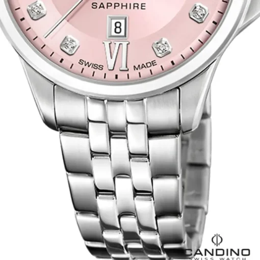 Candino Damenuhr Edelstahl silber Candino Elegance Armbanduhr UC4766/3