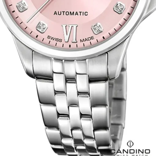 Candino Damenuhr Edelstahl silber Candino Automatik Armbanduhr UC4770/3