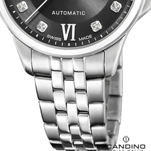 Candino Damenuhr Edelstahl silber Candino Automatik Armbanduhr UC4770/5