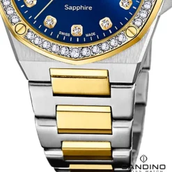 Candino Damenuhr Edelstahl silber gold Candino Elegance Armbanduhr UC4752/2