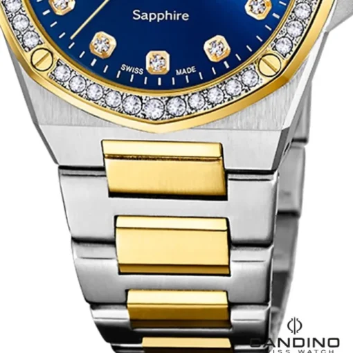 Candino Damenuhr Edelstahl silber gold Candino Elegance Armbanduhr UC4752/2