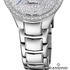 Candino Damenuhr Edelstahl silber Candino Elegance Armbanduhr UC4696/1