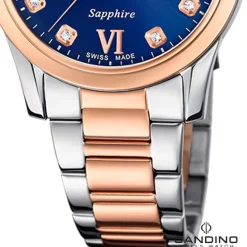 Candino Damenuhr Edelstahl roségold silber Candino Elegance Armbanduhr UC4739/4