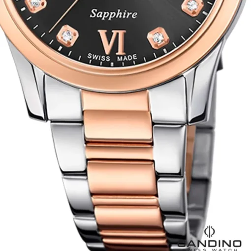 Candino Damenuhr Edelstahl roségold silber Candino Elegance Armbanduhr UC4739/5