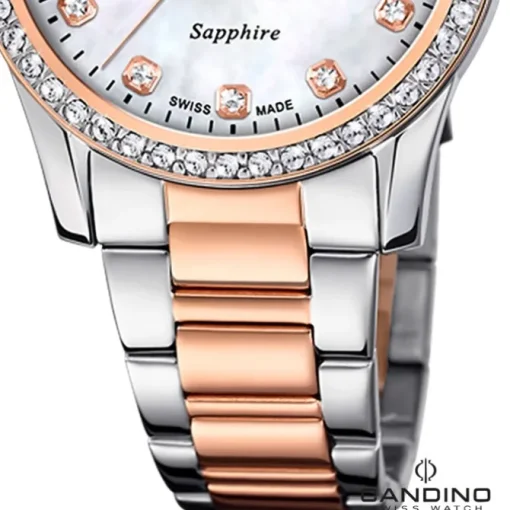 Candino Damenuhr Edelstahl roségold silber Candino Elegance Armbanduhr UC4741/1