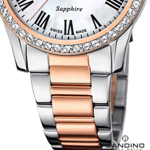 Candino Damenuhr Edelstahl roségold silber Candino Elegance Armbanduhr UC4741/2
