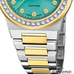 Candino Damenuhr Edelstahl silber gold Candino Elegance Armbanduhr UC4750/2