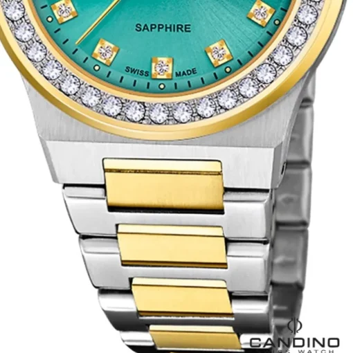 Candino Damenuhr Edelstahl silber gold Candino Elegance Armbanduhr UC4750/2