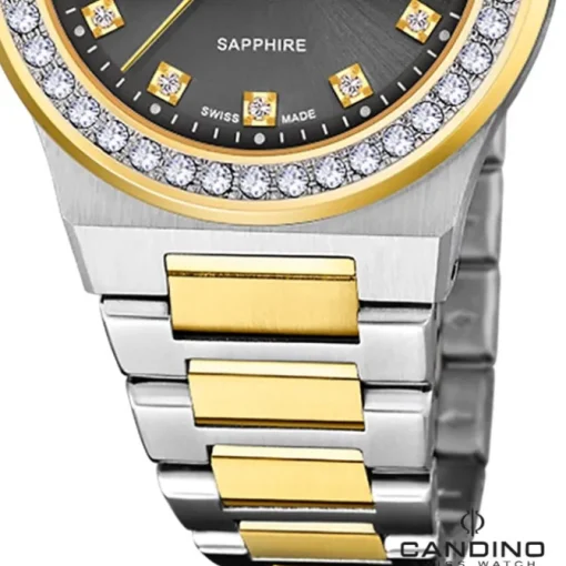 Candino Damenuhr Edelstahl silber gold Candino Elegance Armbanduhr UC4750/4