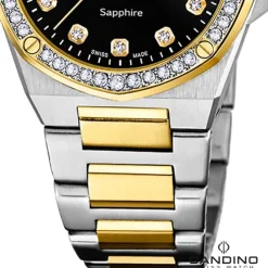 Candino Damenuhr Edelstahl silber gold Candino Elegance Armbanduhr UC4752/3
