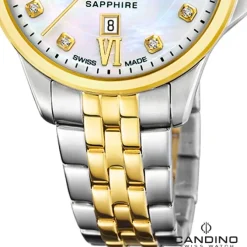 Candino Damenuhr Edelstahl silber gold Candino Elegance Armbanduhr UC4767/1