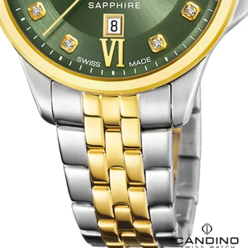 Candino Damenuhr Edelstahl silber gold Candino Elegance Armbanduhr UC4767/4