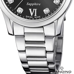 Candino Damenuhr Edelstahl silber Candino Elegance Armbanduhr UC4738/4
