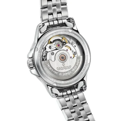 Candino Damenuhr Edelstahl silber Candino Automatik Armbanduhr UC4770/5