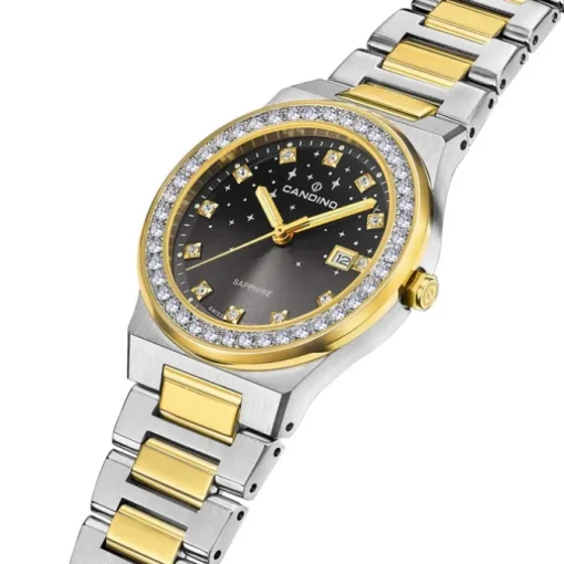 Candino Damenuhr Edelstahl silber gold Candino Elegance Armbanduhr UC4750/4