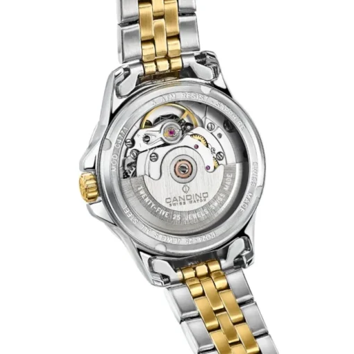 Candino Damenuhr Edelstahl silber gold Candino Automatik Armbanduhr UC4771/4