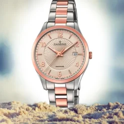 Candino Damen-Uhr Edelstahl silber roségold C4610/2 Quarz Klassisch UC4610/2