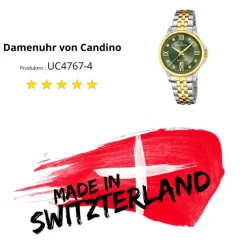 Candino Damenuhr Edelstahl silber gold Candino Elegance Armbanduhr UC4767/4