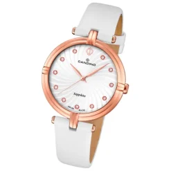 Candino Damenuhr Elegance C4600/3 Armbanduhr Edelstahl weiß UC4600/3