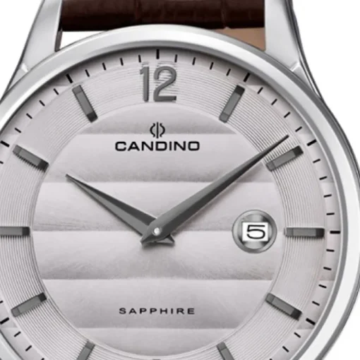 Candino Herren Armbanduhr Classic Timeless C4638/2 Quarz Leder braun UC4638/2