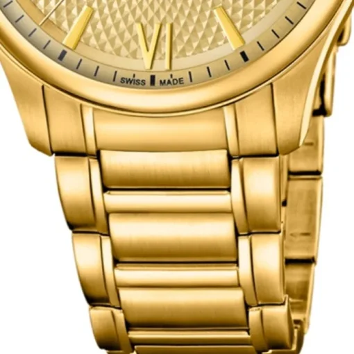 Candino Herren Armband-Uhr Classic Timeless C4692/2 Edelstahl gold UC4692/2