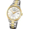 Candino Herren-Armbanduhr Edelstahl silber gold C4631/1 Quarz Klassisch UC4631/1