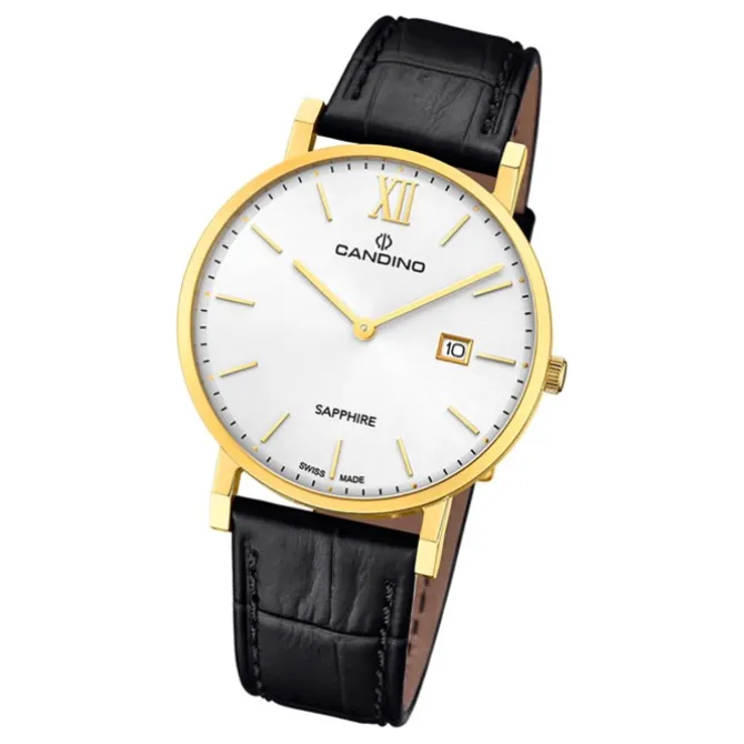 Candino Herrenuhr Classic C4726/1 Armbanduhr Edelstahl schwarz UC4726/1