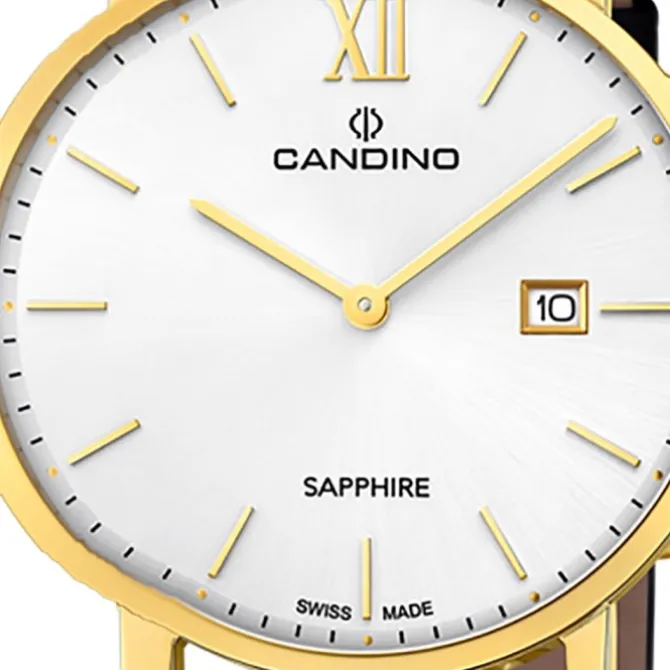 Candino Herrenuhr Classic C4726/1 Armbanduhr Edelstahl schwarz UC4726/1