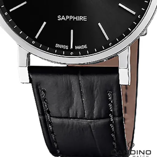 Candino Herrenuhr Classic C4724/3 Armbanduhr Edelstahl schwarz UC4724/3