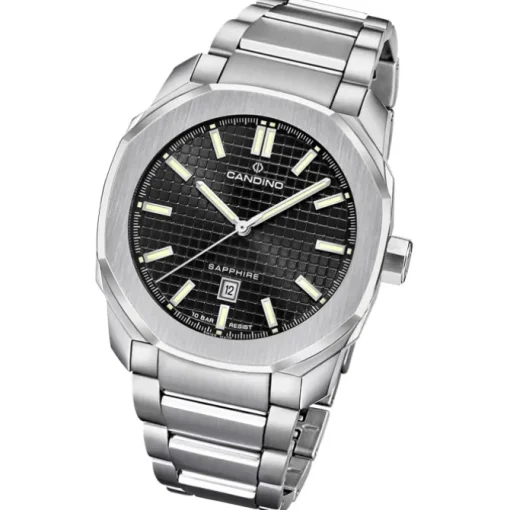 Candino Herrenuhr Edelstahl silber Candino Sport Armbanduhr UC4754/4