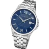 Candino Herrenuhr Edelstahl silber Candino Automatik Armbanduhr UC4768/2