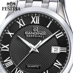 Candino Herrenuhr Edelstahl silber Candino Classic Armbanduhr UC4709/D