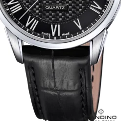 Candino Herrenuhr Edelstahl schwarz Candino Classic Armbanduhr UC4712/D