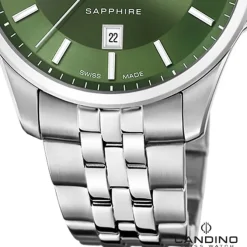 Candino Herrenuhr Edelstahl silber Candino Classic Armbanduhr UC4762/3