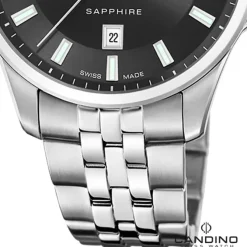 Candino Herrenuhr Edelstahl silber Candino Classic Armbanduhr UC4764/4