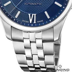 Candino Herrenuhr Edelstahl silber Candino Automatik Armbanduhr UC4768/2