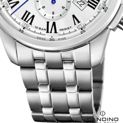 Candino Herrenuhr Edelstahl silber Candino Sport Armbanduhr UC4744/4
