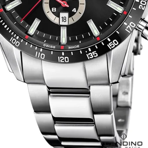 Candino Herrenuhr Edelstahl silber Candino Sport Armbanduhr UC4757/4