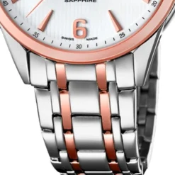 Candino Herren-Uhr Edelstahl silber roségold C4616/2 Quarz Klassisch UC4616/2